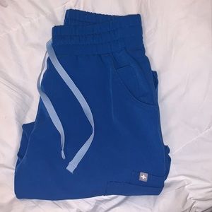 FIGS High Waisted Straight Leg Scrub Pant